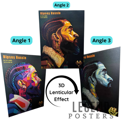 3D Legends Poster