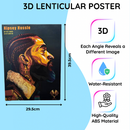 3D Legends Poster